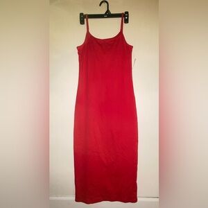 NWT Woman’s Red GAP Cotton Dress Size XS